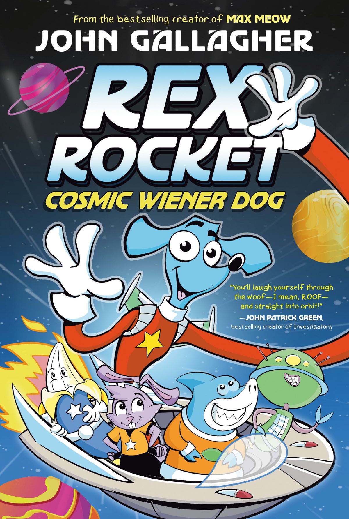 Rex Rocket: Cosmic Wiener Dog (A Graphic Novel)