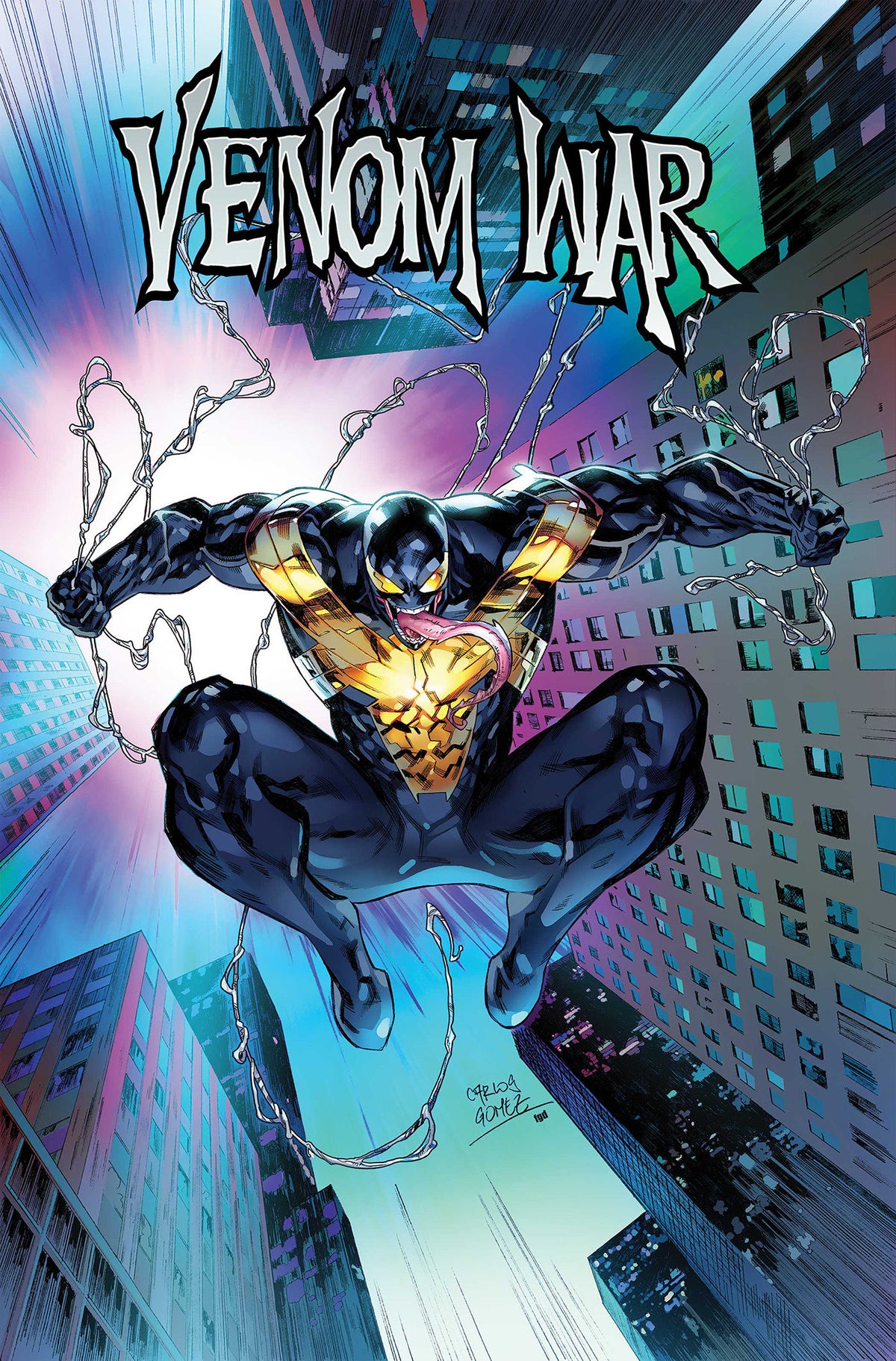 Venom War Omnibus Carlos Gomez Cover [DM Only]