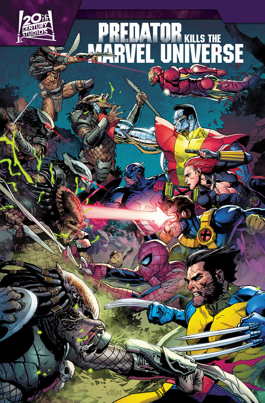 Predator Kills The Marvel Universe Omnibus Leinil Yu Cover FOC August 17, 2026