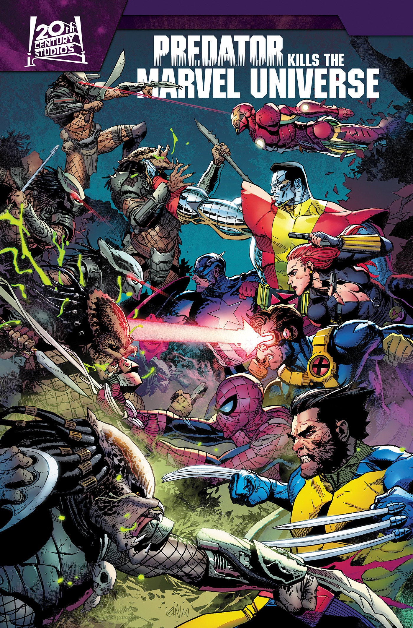 Predator Kills The Marvel Universe Omnibus Leinil Yu Cover Hardcover FOC August 17, 2026