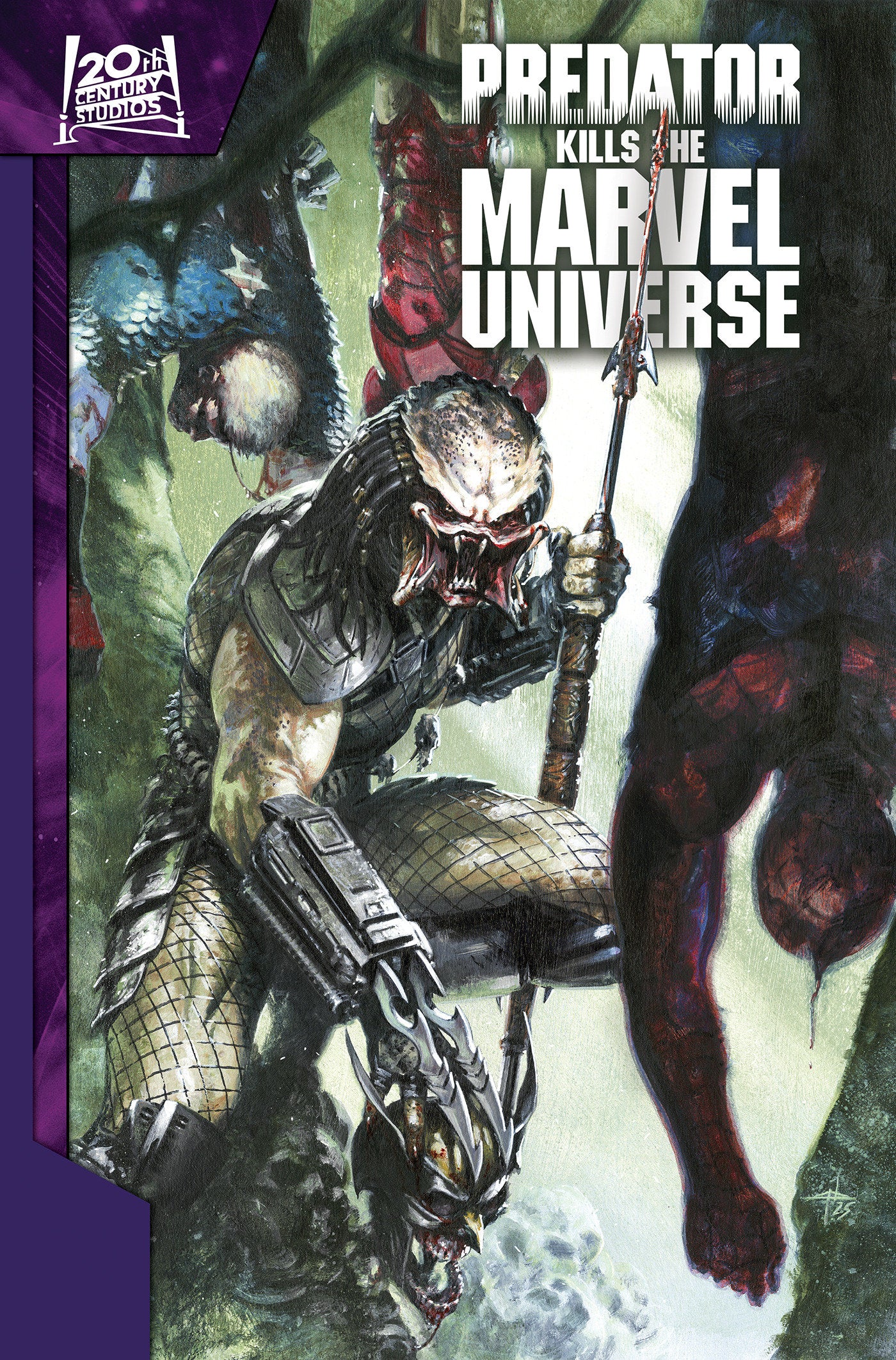 Predator Kills The Marvel Universe Omnibus Gabriele Dell'Otto Cover [Dm Only] Hardcover FOC August 17, 2026