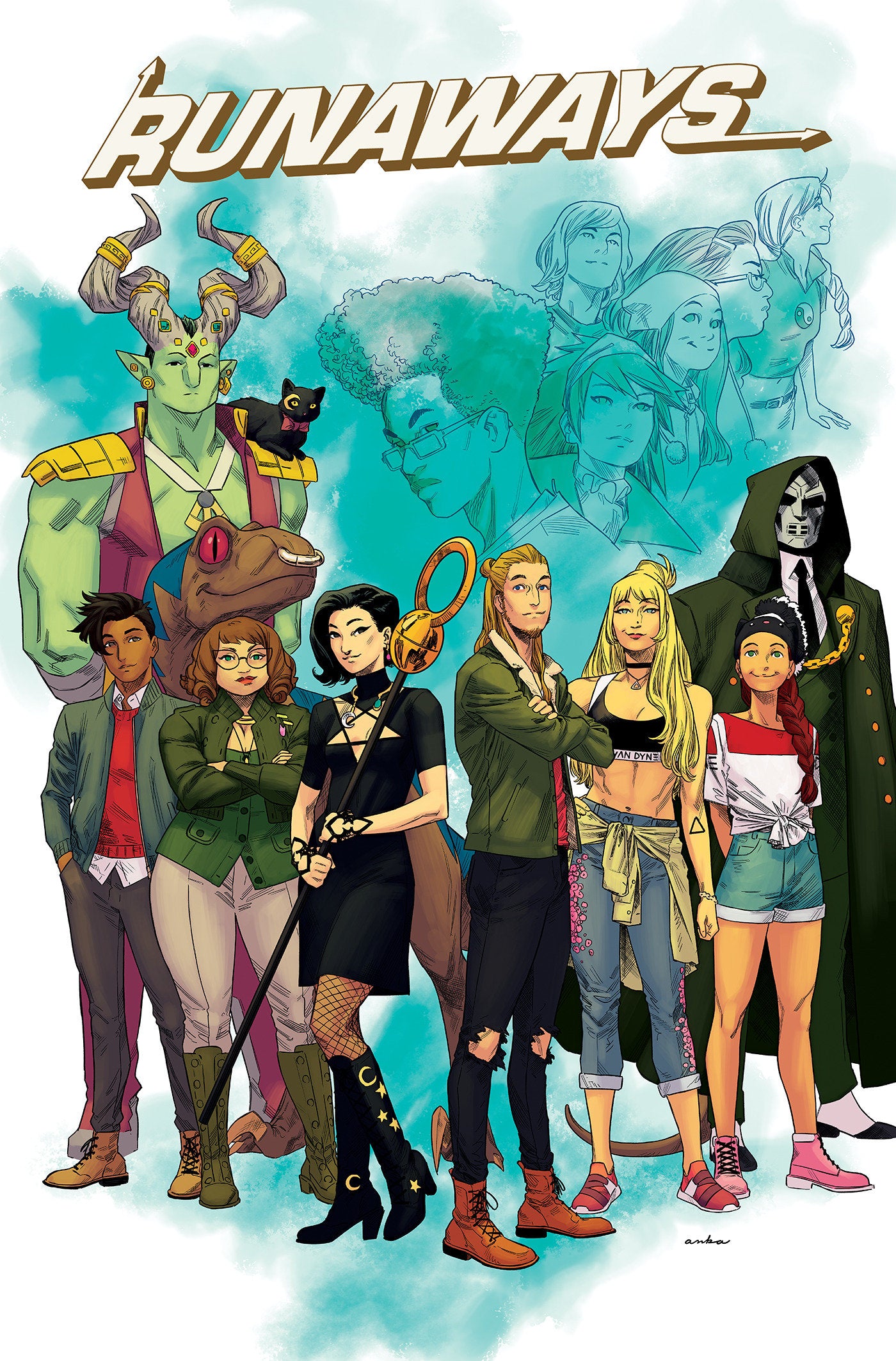Runaways By Rainbow Rowell Omnibus Kris Anka Cover Hardcover FOC August 3, 2026