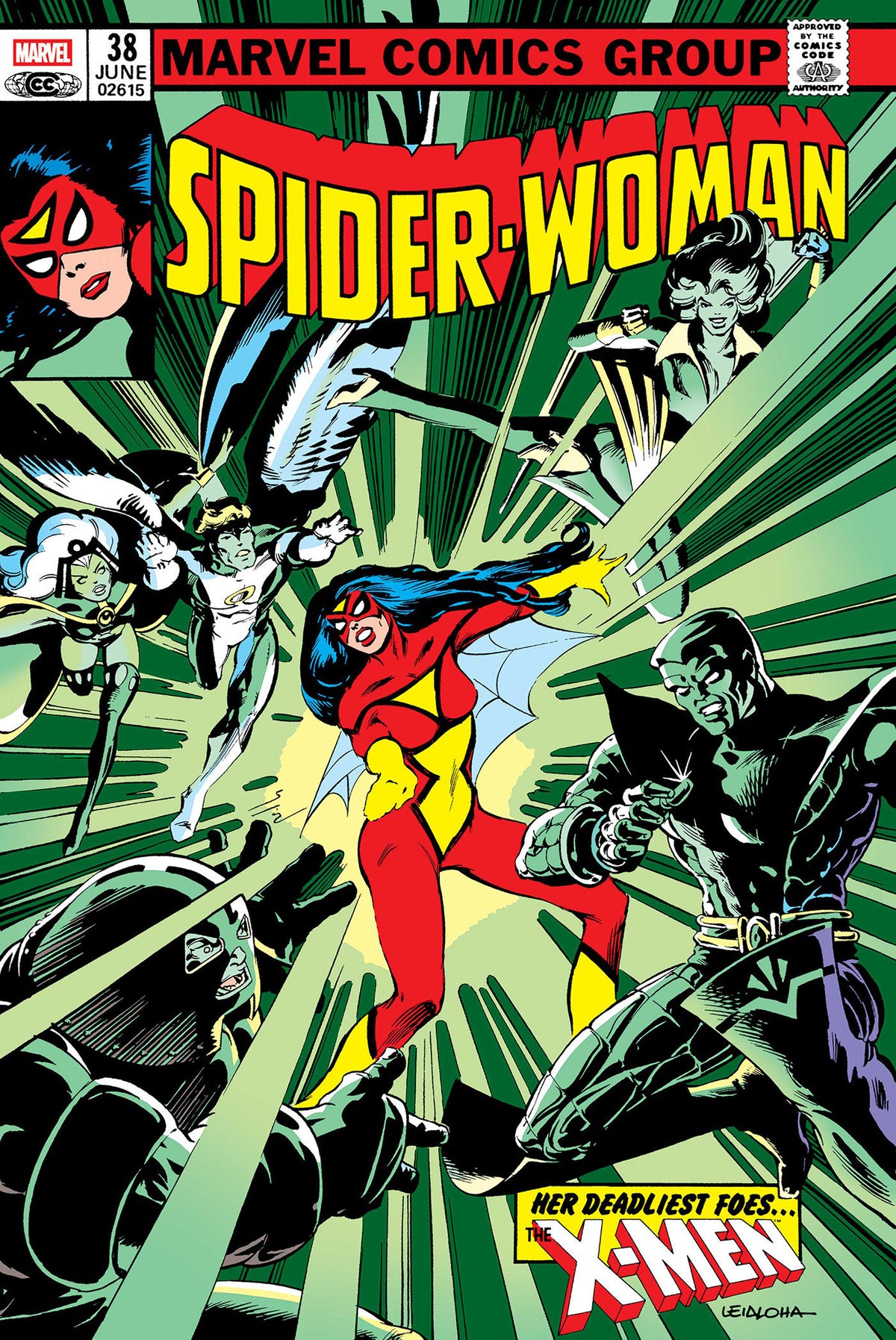 Spider-Woman Omnibus Steve Leialoha Cover [DM Only]