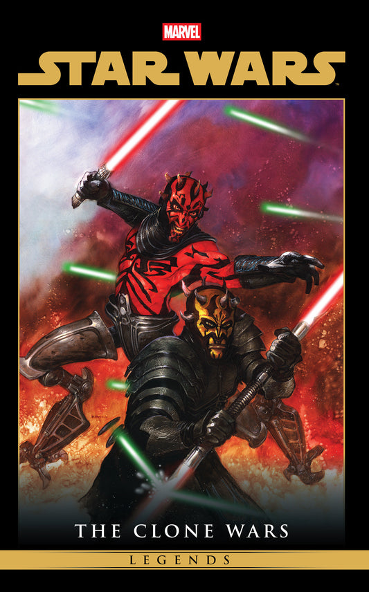 Star Wars Legends: The Clone Wars Omnibus Vol. 1 Dave Dorman Cover [DM Only] Hardcover FOC August 10, 2026