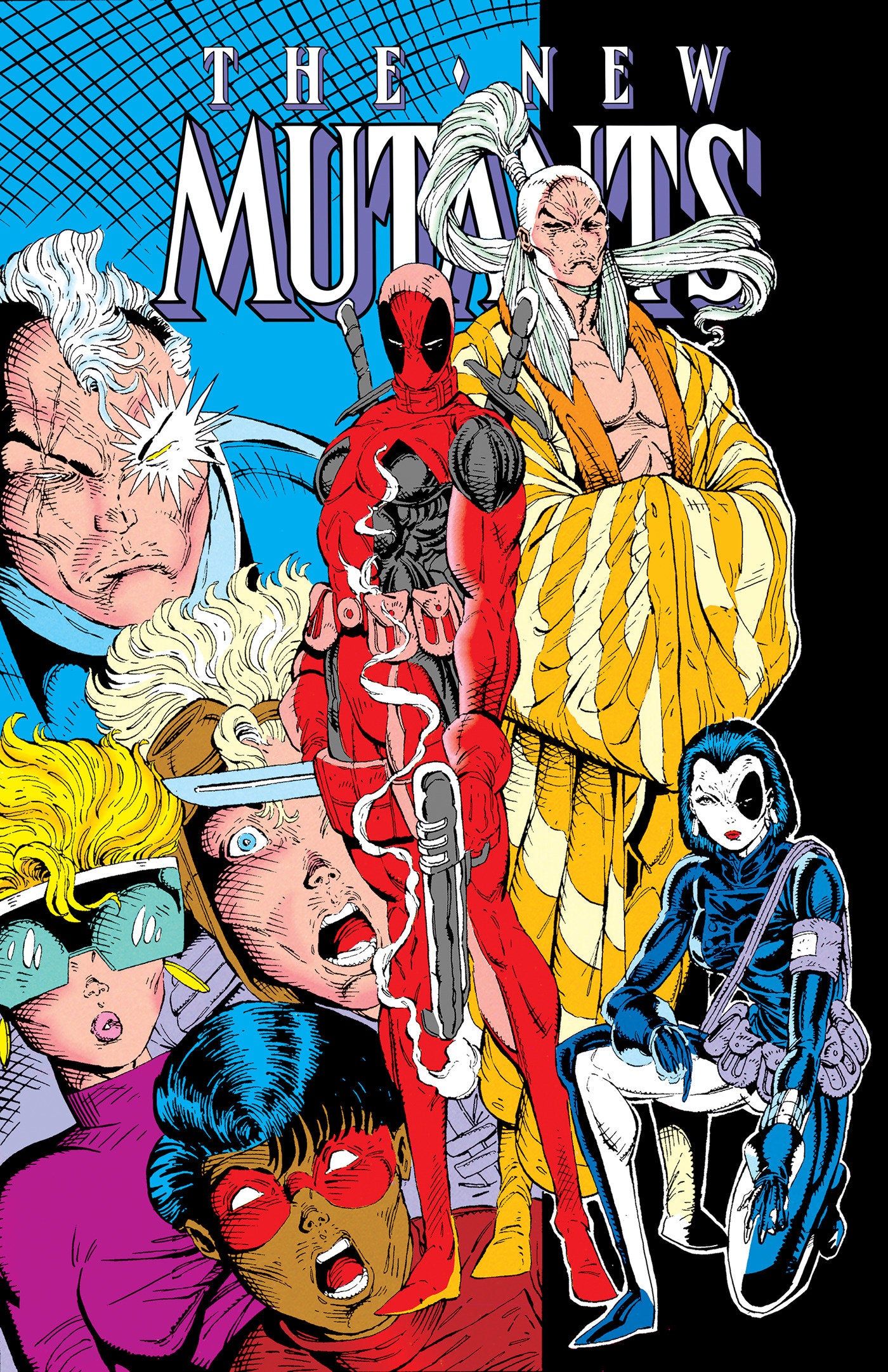 New Mutants Omnibus Vol. 4 Rob Liefeld Deadpool Cover [DM Only] Hardcover
