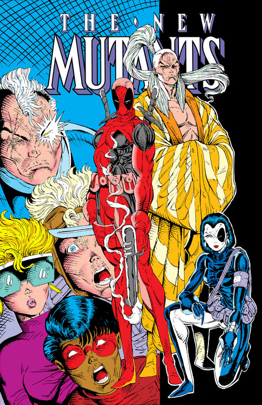 New Mutants Omnibus Vol. 4 Rob Liefeld Deadpool Cover [DM Only] Hardcover