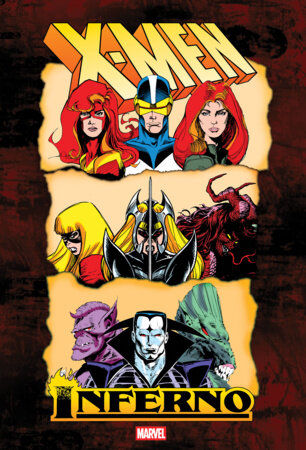 X-Men: Inferno Omnibus Silvestri/Blevins/Simonson Headshots Cover [New Printing, DM Only] FOC December 14, 2026