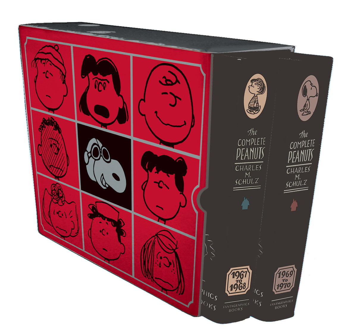 THE COMPLETE PEANUTS 1967-1970 GIFT BOX SET HC
