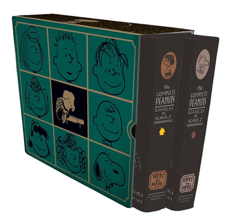 THE COMPLETE PEANUTS 1975-1978 GIFT BOX SET HC