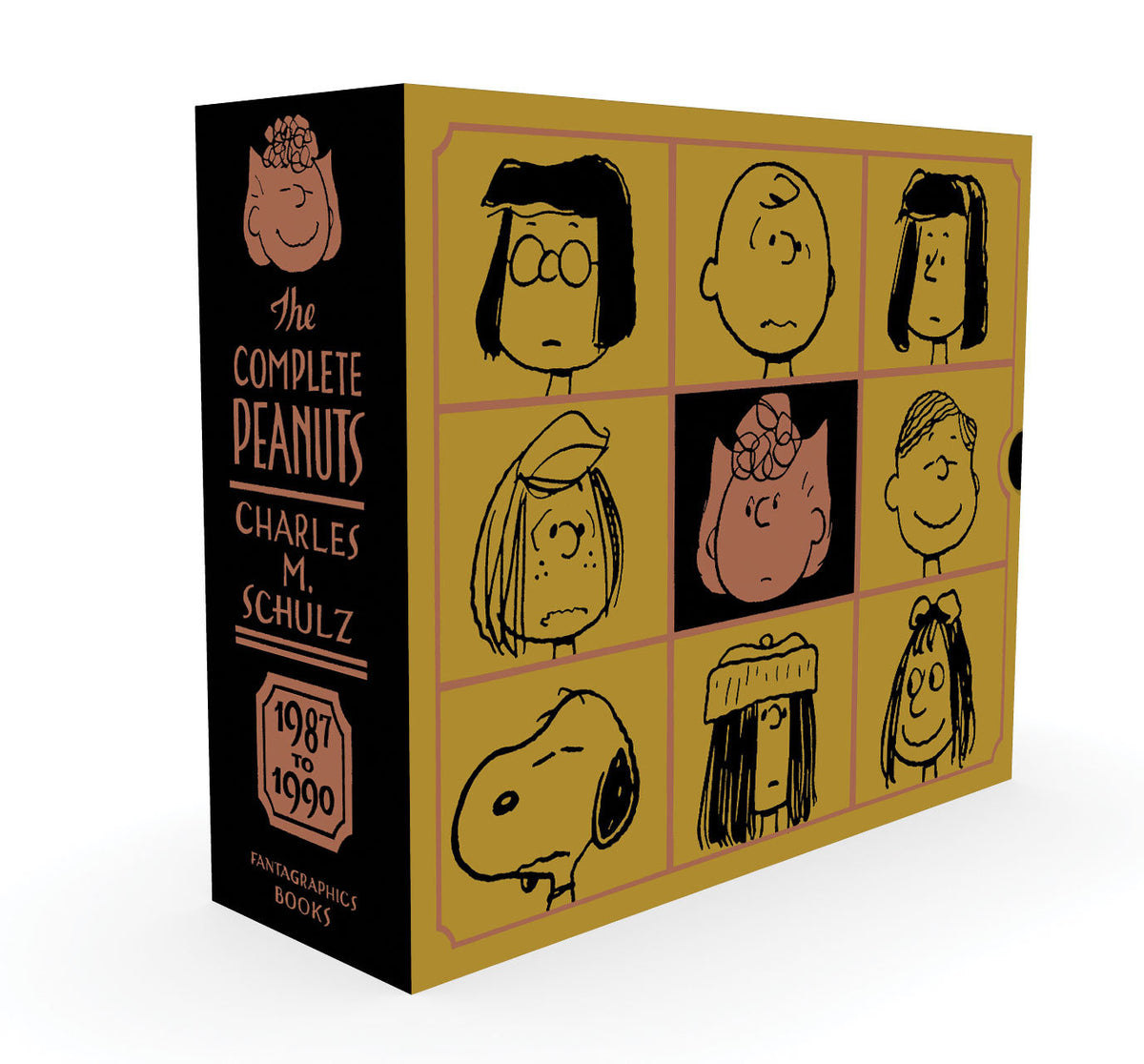 THE COMPLETE PEANUTS 1987-1990 GIFT BOX SET HC