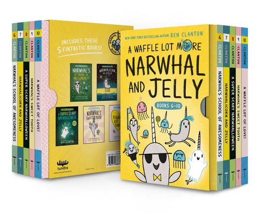 A Waffle Lot More Narwhal and Jelly (Hardcover Books 6-10) Hardcover FOC August 3, 2026