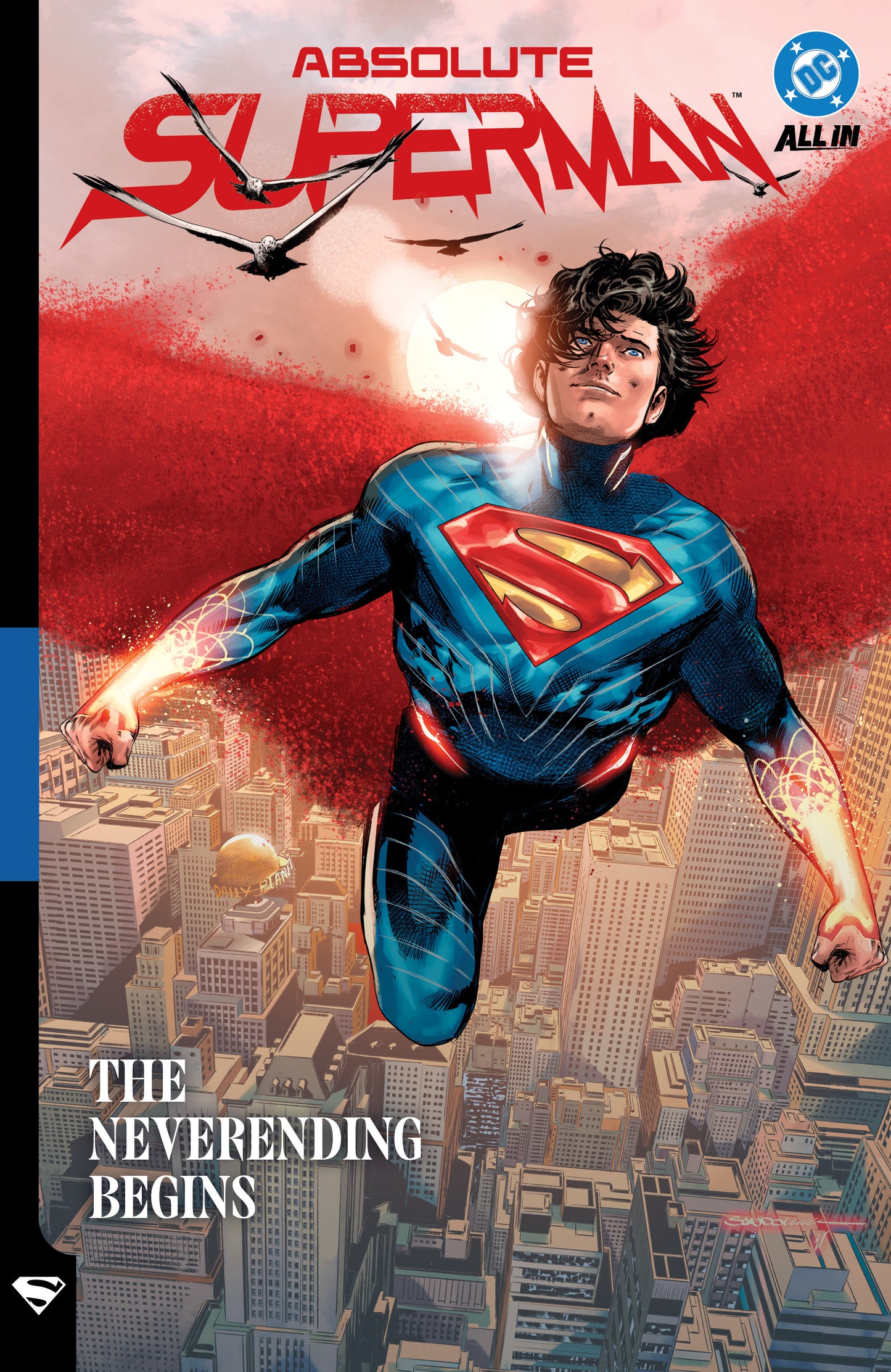 Absolute Superman Vol. 3: The Neverending Begins Hardcover FOC August 3, 2026