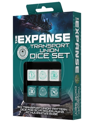 The Expanse Transport Union Dice Set
