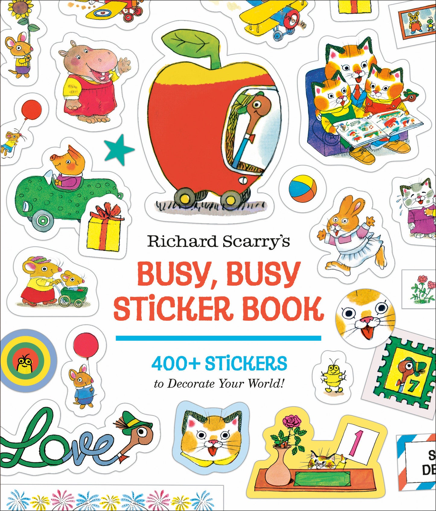 Richard Scarry's Busy, Busy Sticker Book FOC August 3, 2026