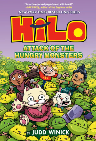 Hilo Book 12: Attack of the Hungry Monsters (A Graphic Novel) FOC January 4, 2027