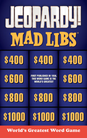 Jeopardy! Mad Libs FOC November 9, 2026