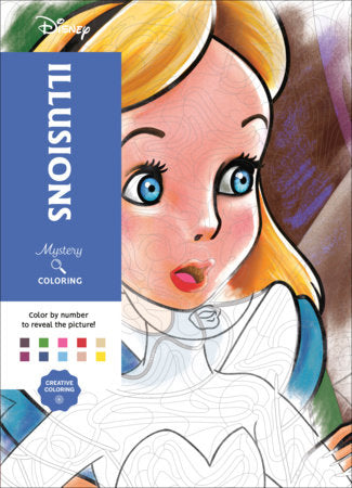 Disney Mystery Coloring: Illusions A Color by Number Book FOC September 28, 2026