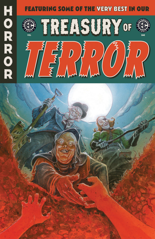 The EC Comics Treasury of Terror Vol. 1 FOC August 17, 2026