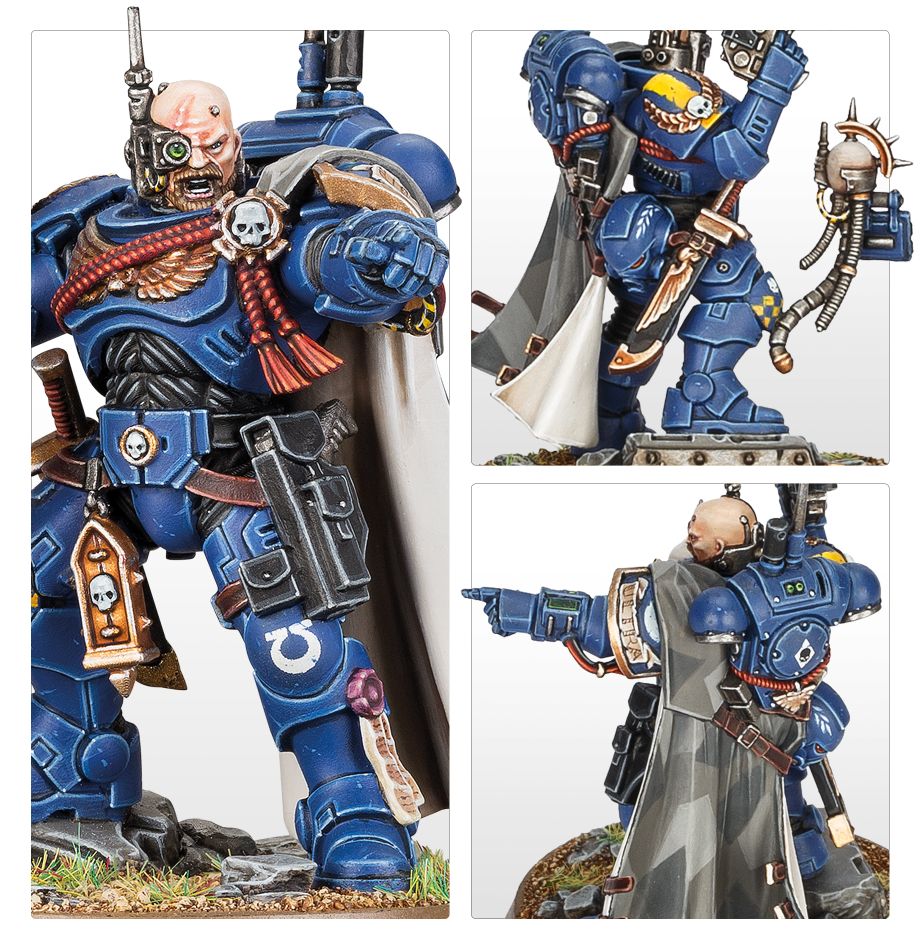 SPACE MARINES CAPTAIN IN PHOBOS ARMOUR