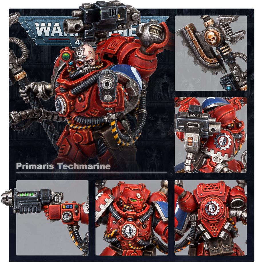 SPACE MARINES PRIMARIS TECHMARINE