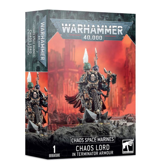 Chaos Lord in Terminator Armour 40K WARHAMMER 43-12