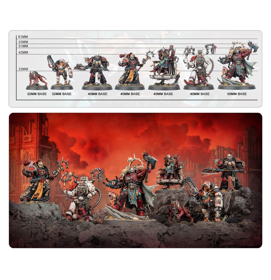 Huron Blackheart and the Masters of the Maelstrom 40K WARHAMMER 43-110