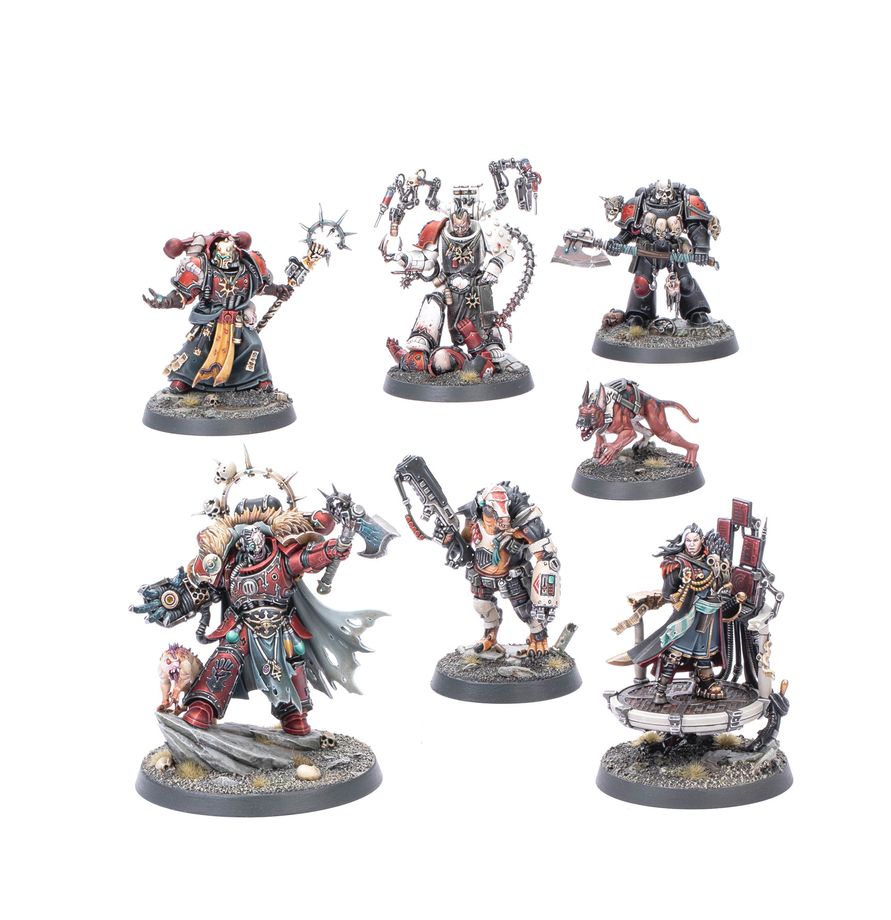 Huron Blackheart and the Masters of the Maelstrom 40K WARHAMMER 43-110