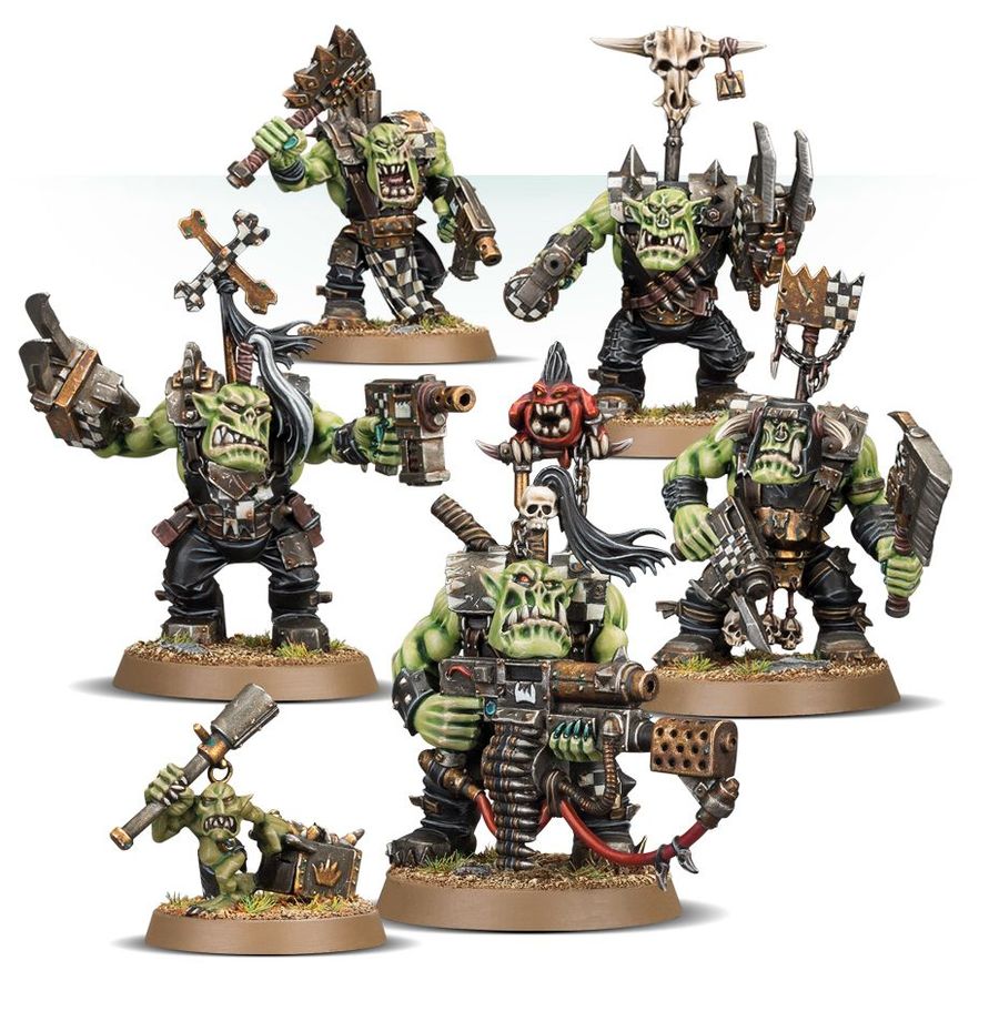 Ork Nobz WARHAMMER 40K 50-12