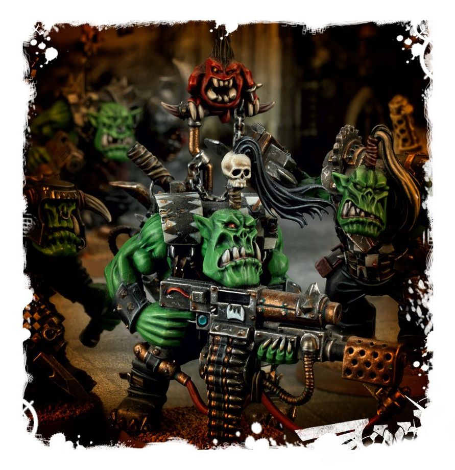 Ork Nobz WARHAMMER 40K 50-12