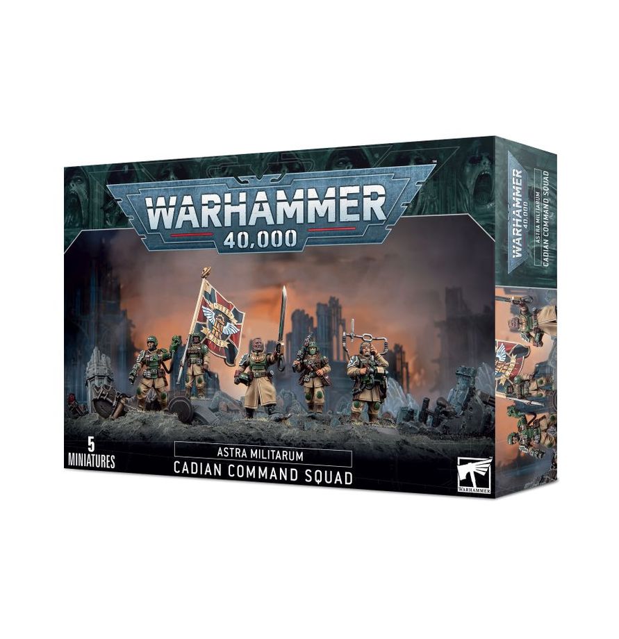 Cadian Command Squad WARHAMMER 40K 47-09