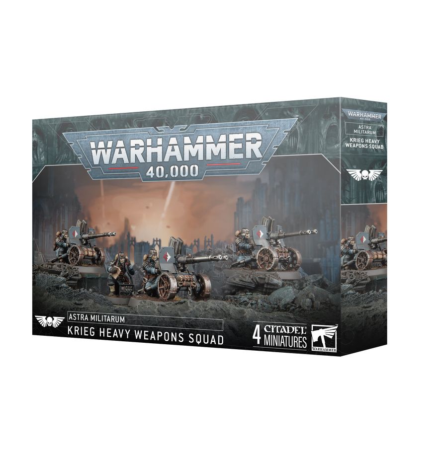 Krieg Heavy Weapons Squad WARHAMMER 40K 47-73