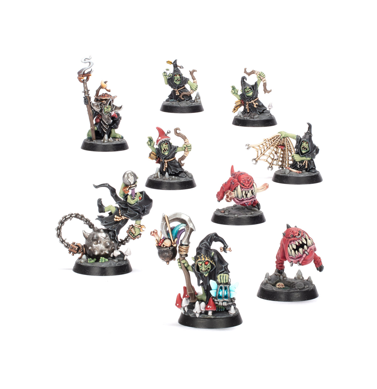 Destruction Warbands: Gitz and Goliaths