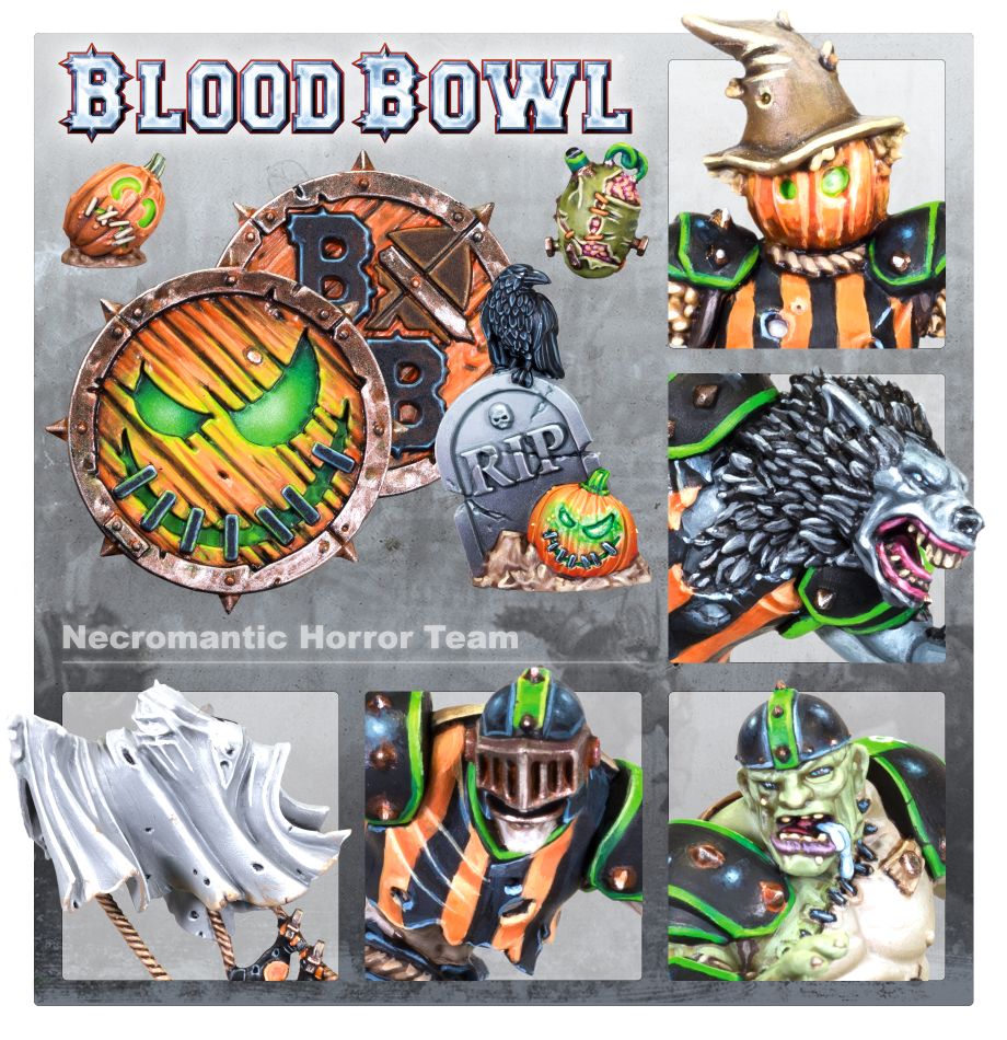 Necromantic Horror Blood Bowl Team – The Wolfenburg Crypt-stealers