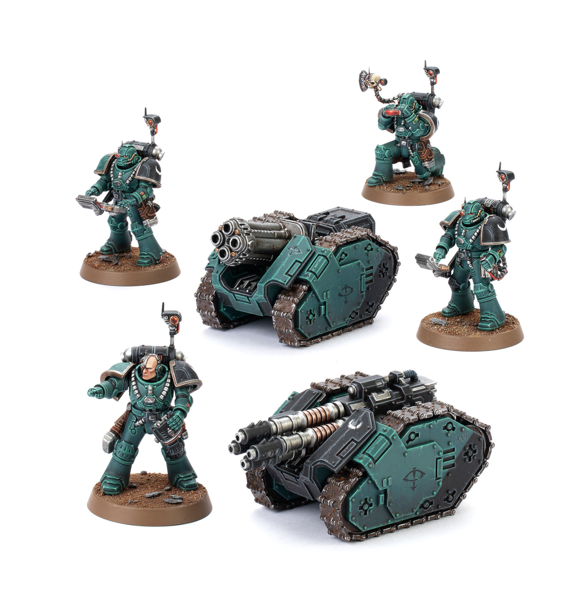 Rapier Laser Destroyer and Quad Launcher Battery