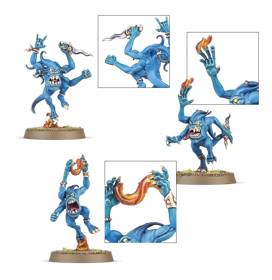 Blue Horrors and Brimstone Horrors