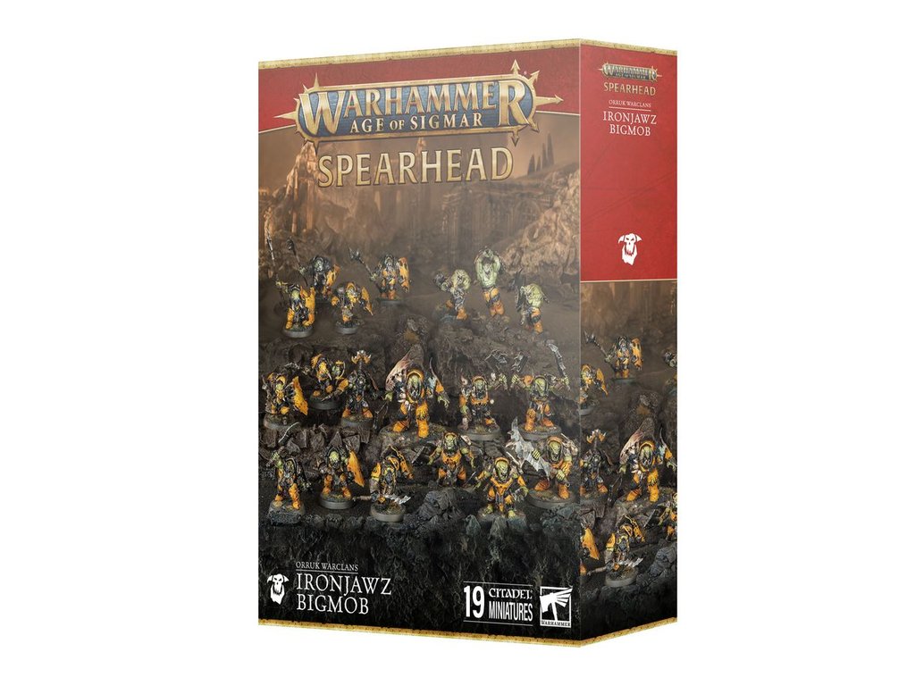 SPEARHEAD:ORRUK WARCLANS IRONJAWZ BIGMOB