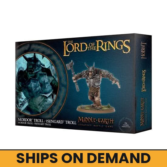 LOTR: MORDOR TROLL / ISENGARD TROLL