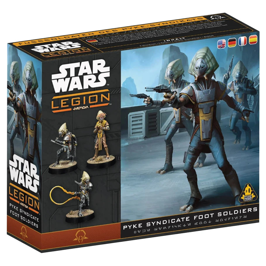 Star Wars Legion: Pyke Syndicate Foot Soliders FOC September 30, 2026