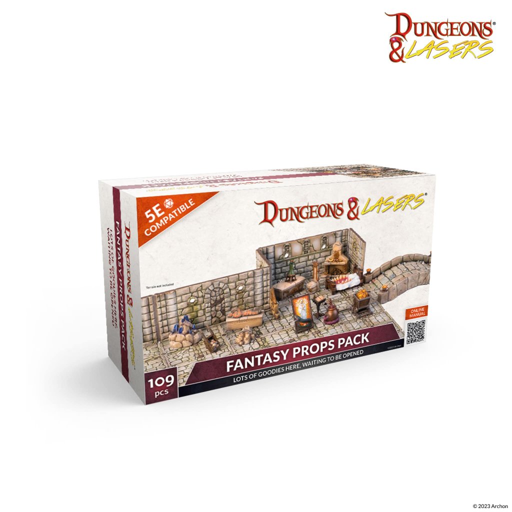 Dungeon And Lasers Fantasy Props Pack