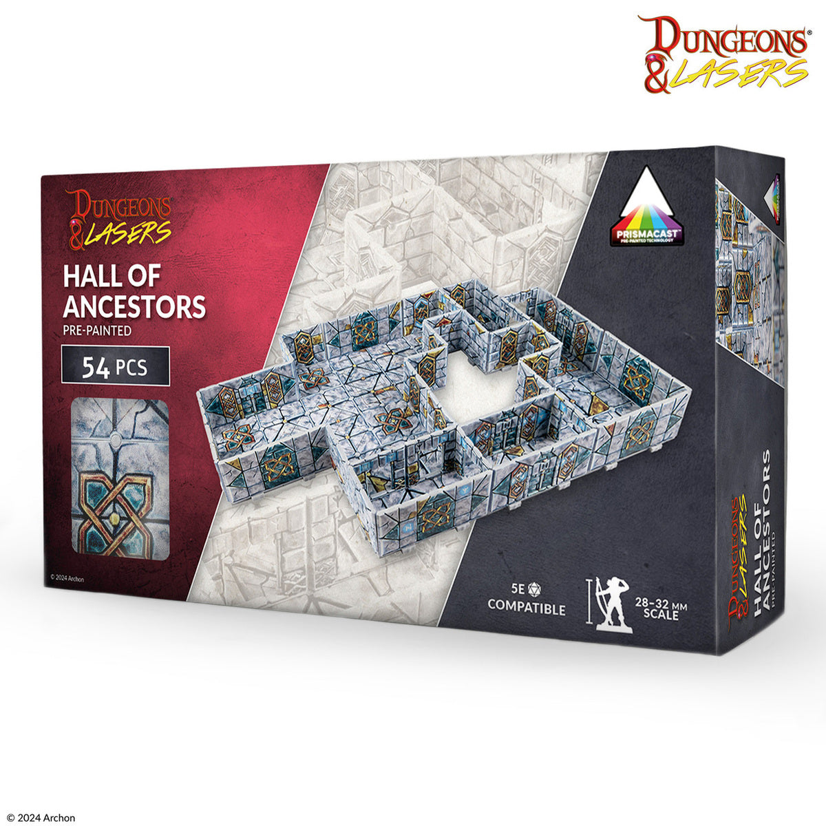 Dungeon And Lasers Halls Of Ancestors: Pre-Painted