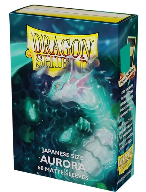 Dragon Shield Sleeves: Japanese Matte Player's Choice - Aurora 60CT