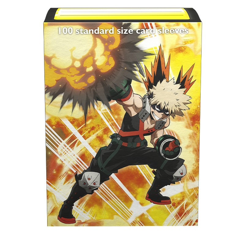 Dragon Shield Sleeves: Standard Textured Art My Hero Academia - Bakugo 100CT