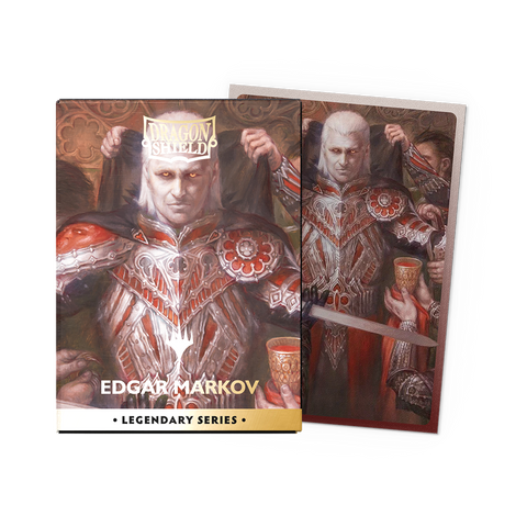 DRAGON SHIELD MTG LEGENDARY SERIES MATTE DUAL ART EDGAR MARKOV (50)