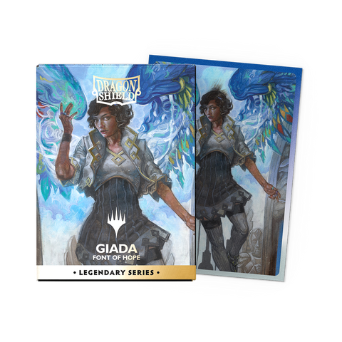 DRAGON SHIELD MTG LEGENDARY SERIES MATTE DUAL ART GIADA FONT OF HOPE (50)