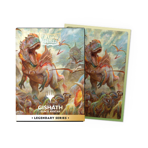DRAGON SHIELD MTG LEGENDARY SERIES MATTE DUAL ART GISHATH SUNS AVATAR (50)