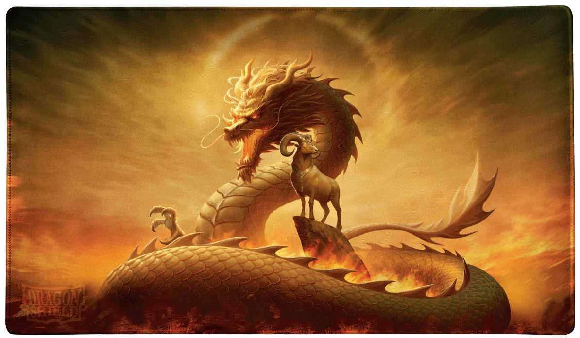 Dragon Shield Playmat: Lunar New Year 2027 - Fire Goat FOC November 2, 2026