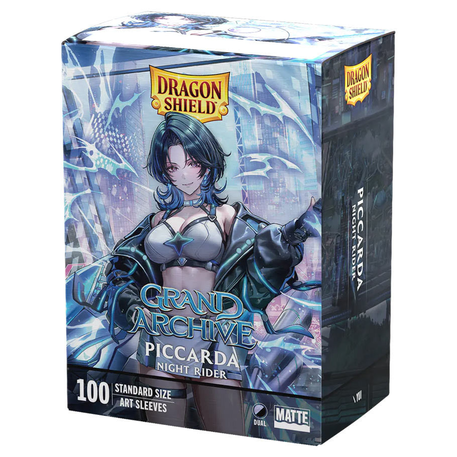 Deck Protector: Art: Dual Matte: Grand Archive: Piccarda, Night Rider FOC November 6, 2026