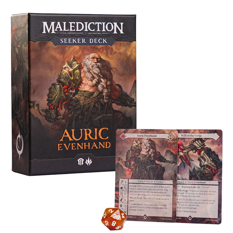 Malediction - Seeker Deck - Auric Evenhand