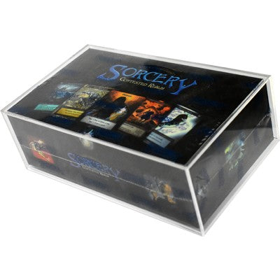 Bearish Acrylic Case Sorcery Booster Box Beta
