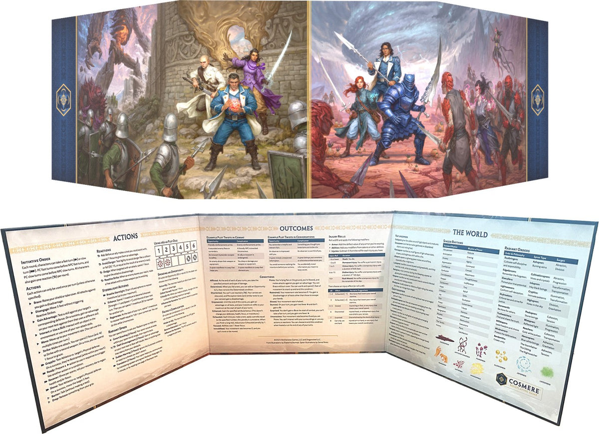 Cosmere RPG: Stormlight GM Screen